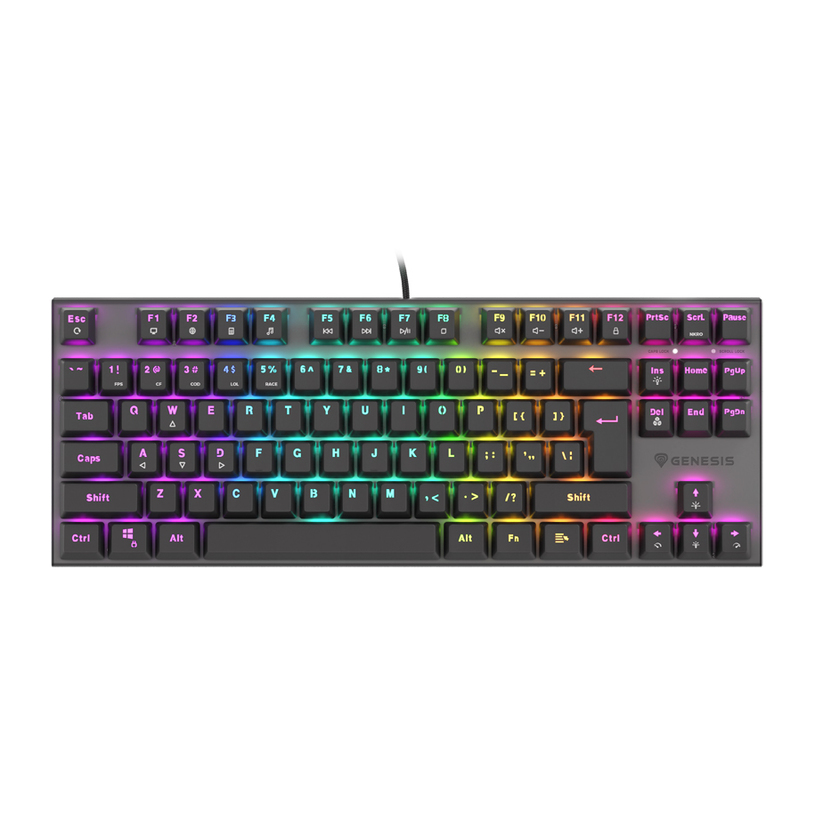 Genesis multimedia gaming keyboard