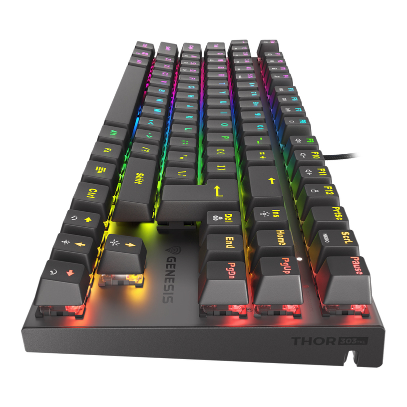 Genesis multimedia gaming keyboard