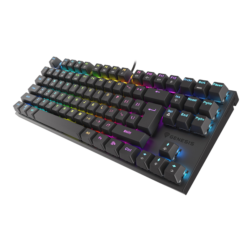 Genesis multimedia gaming keyboard