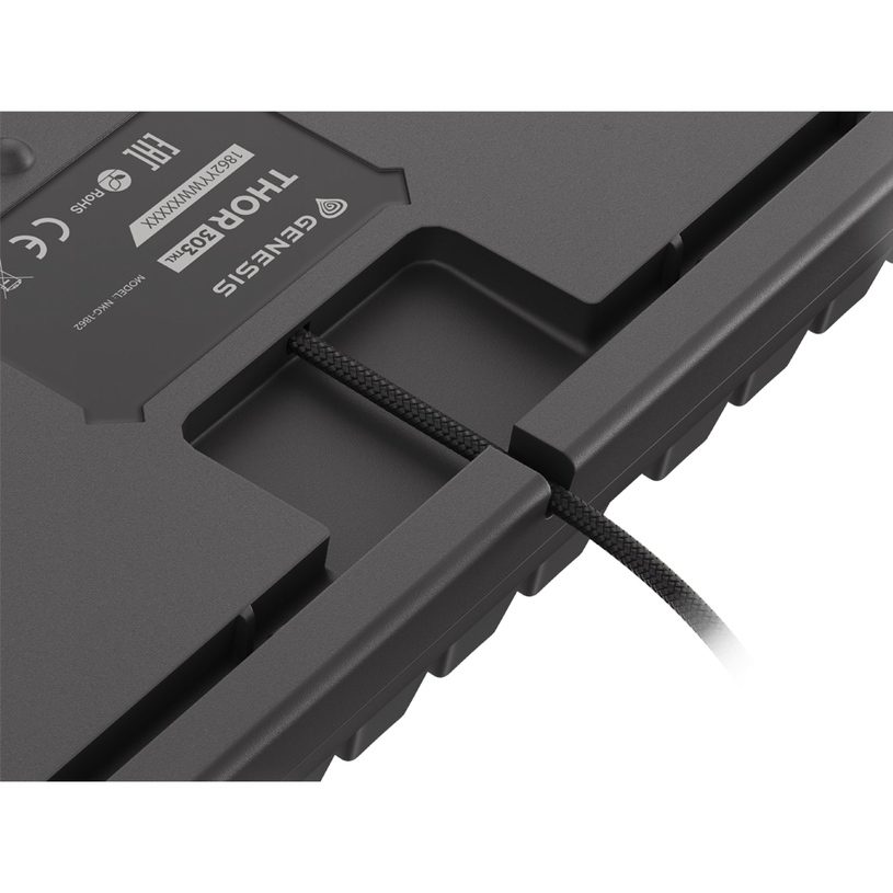 Genesis multimedia gaming keyboard