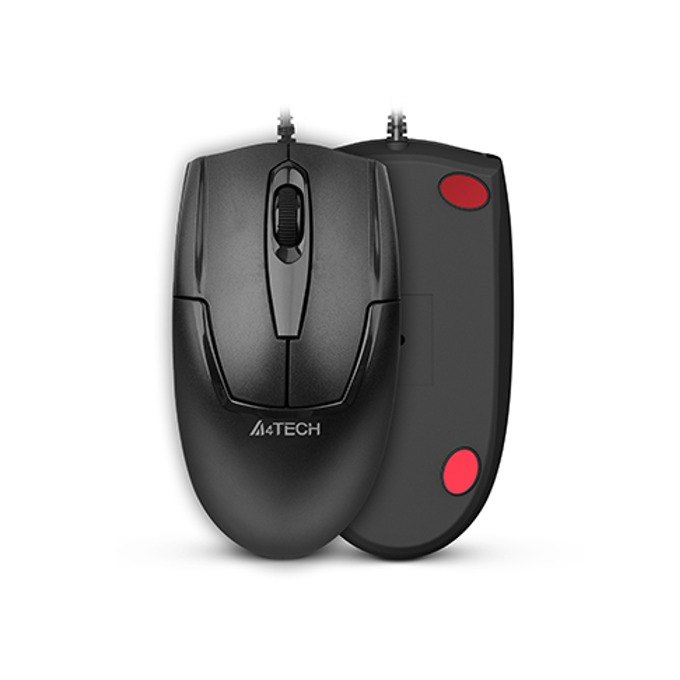 USB mouse 1000dpi A4Tech black