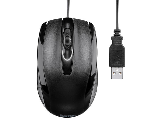USB mouse 800dpi HAMA black