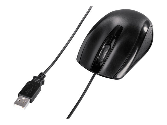 USB mouse 800dpi HAMA black
