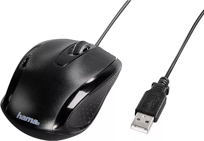 USB mouse 800dpi HAMA black