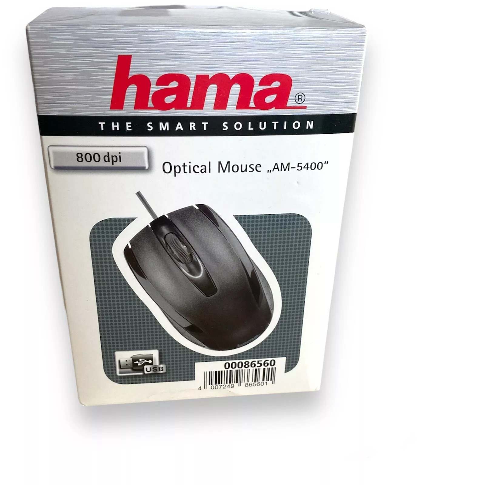 USB mouse 800dpi HAMA black